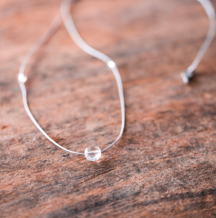 Crystal Clear Quartz Necklace