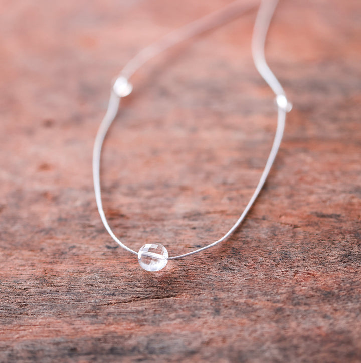 Crystal Clear Quartz Necklace