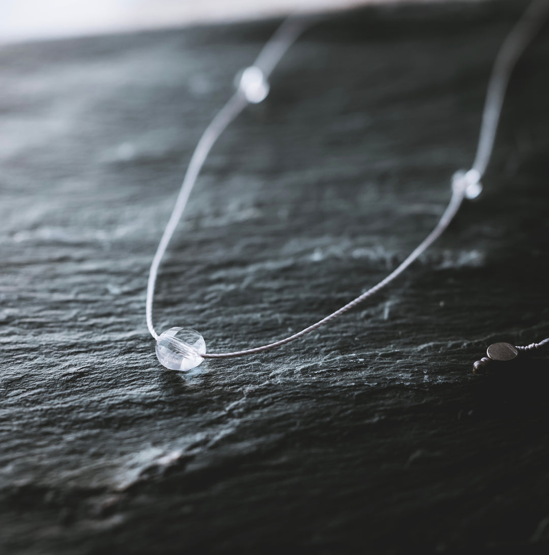 Crystal Clear Quartz Necklace