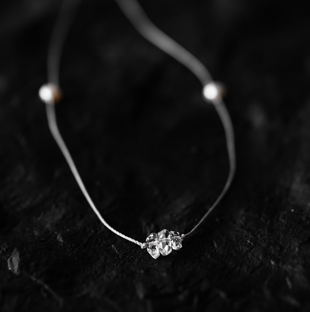 Dainty Herkimer Diamond Necklace