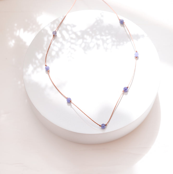 Tanzanite Choker Necklace