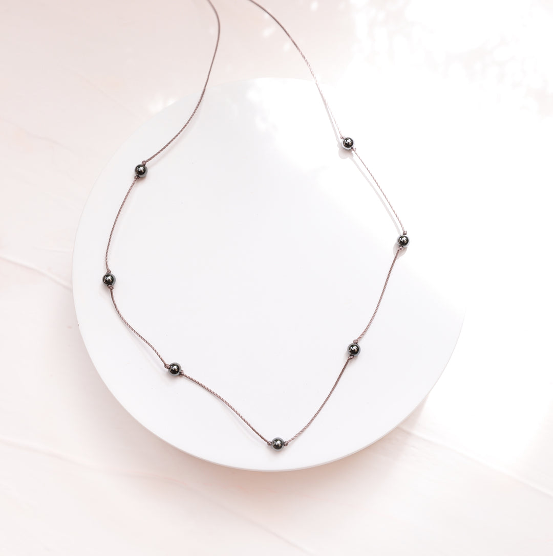 Hematite Choker Necklace