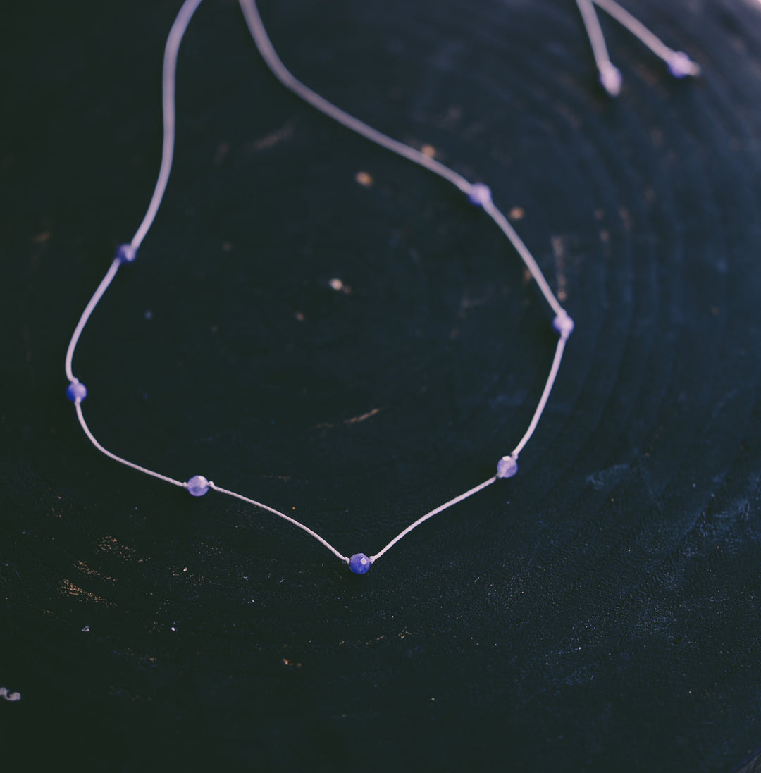 Tanzanite Choker Necklace