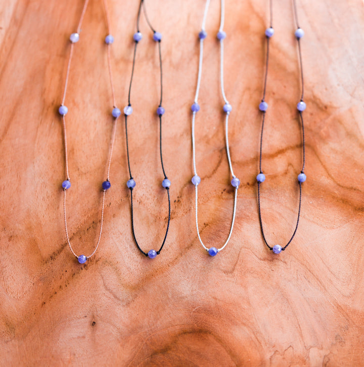 Tanzanite Choker Necklace