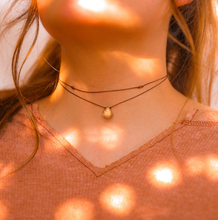 STARDUST Drop Double Layered Necklace