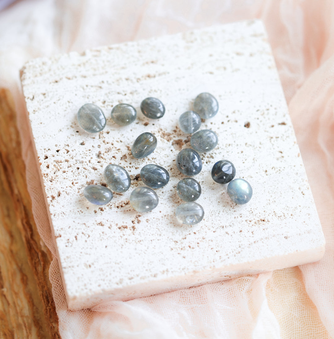 Tumbled Labradorite Choker Necklace