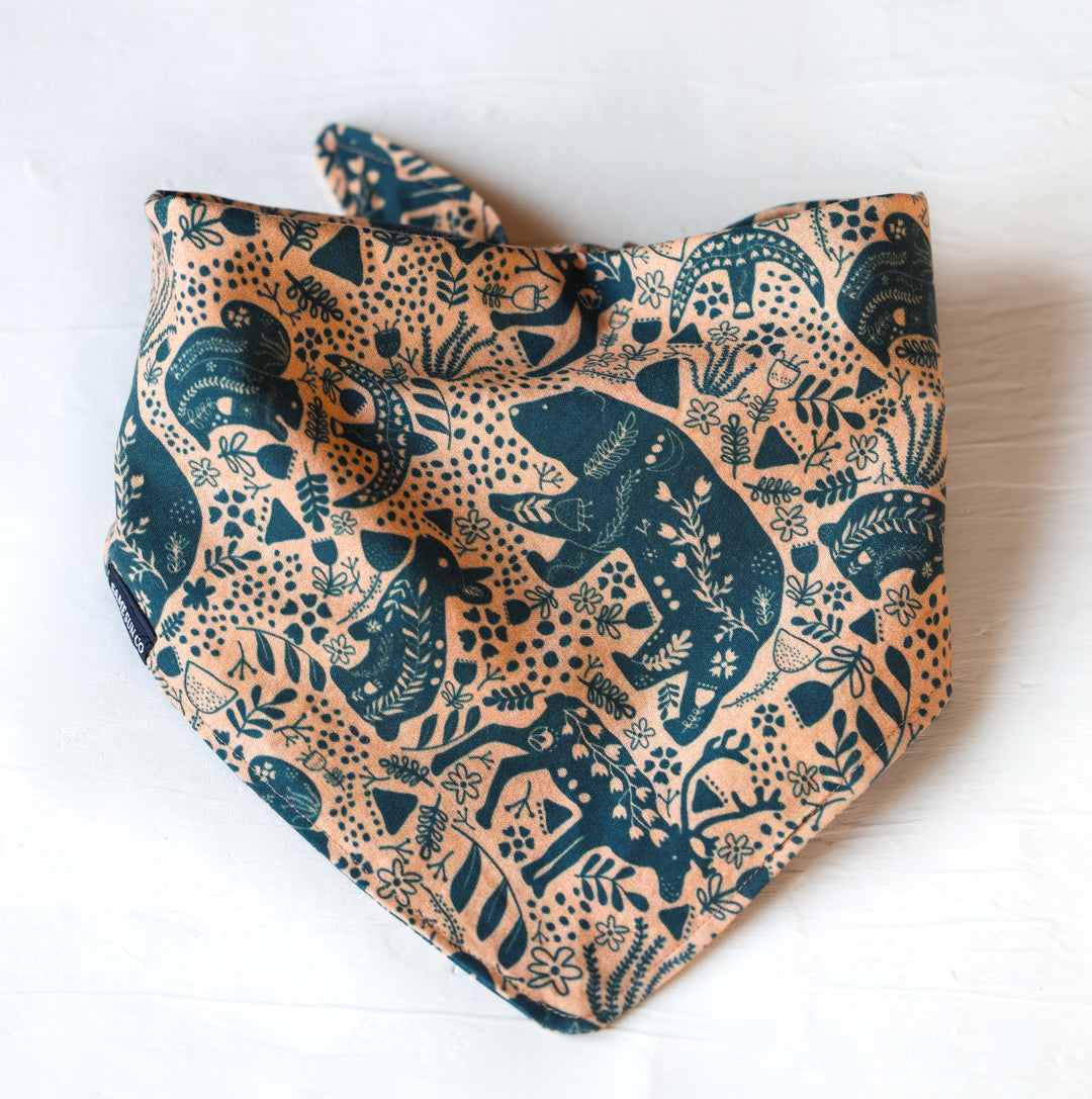 Woodland Animals Dog Bandana