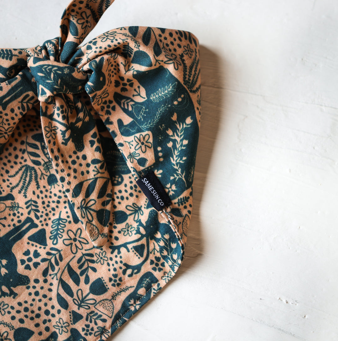 Woodland Animals Dog Bandana