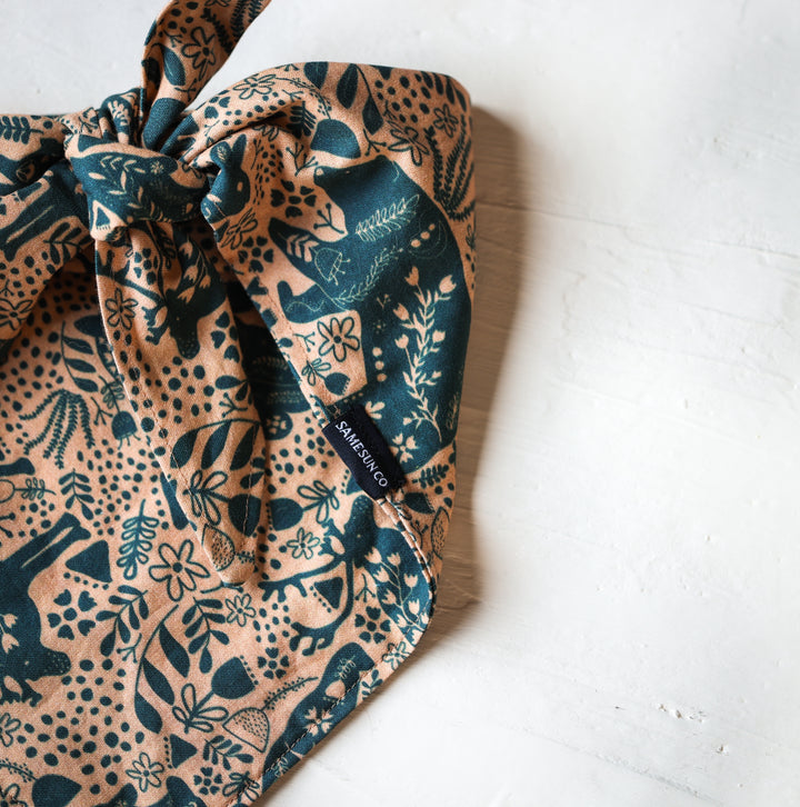 Woodland Animals Dog Bandana