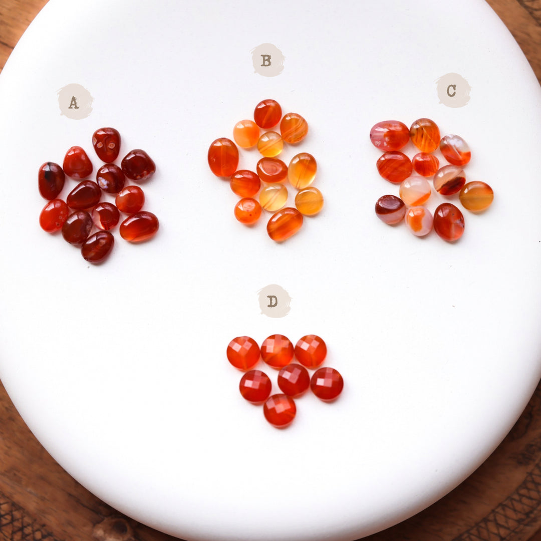 Minimalist Carnelian Necklace