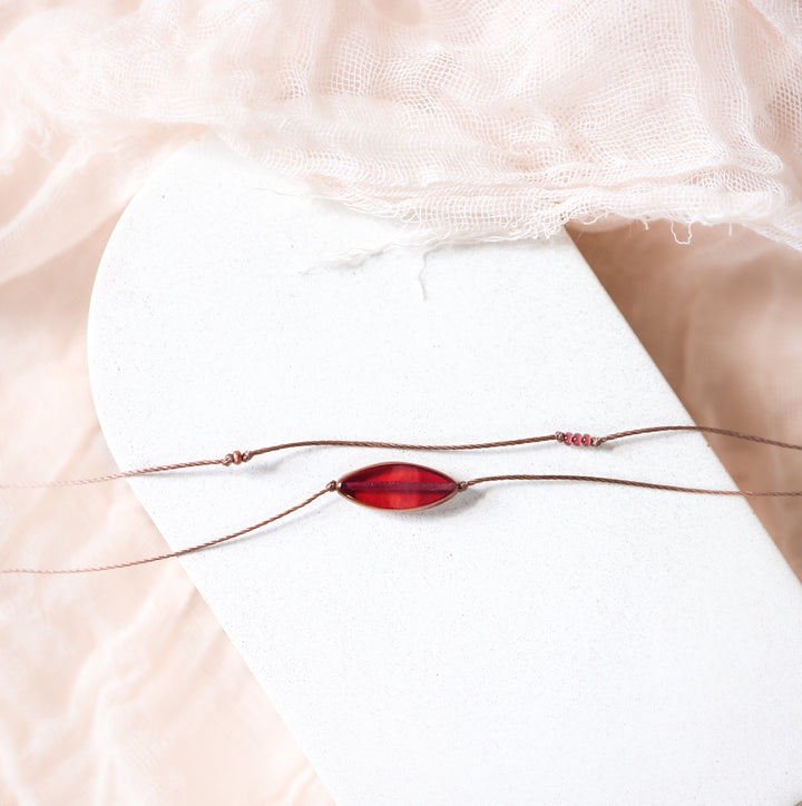 EMBER Rose Petal Layered Necklace