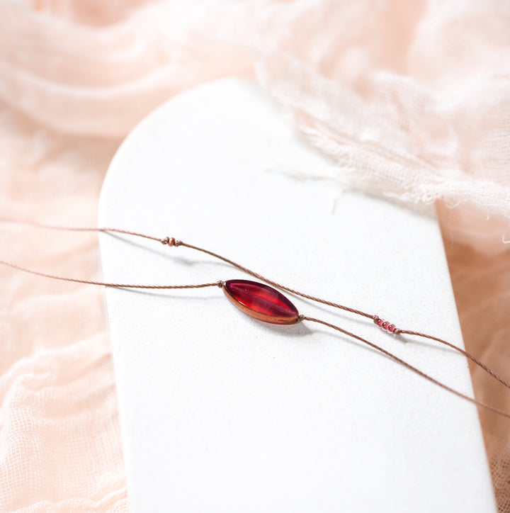 EMBER Rose Petal Layered Necklace