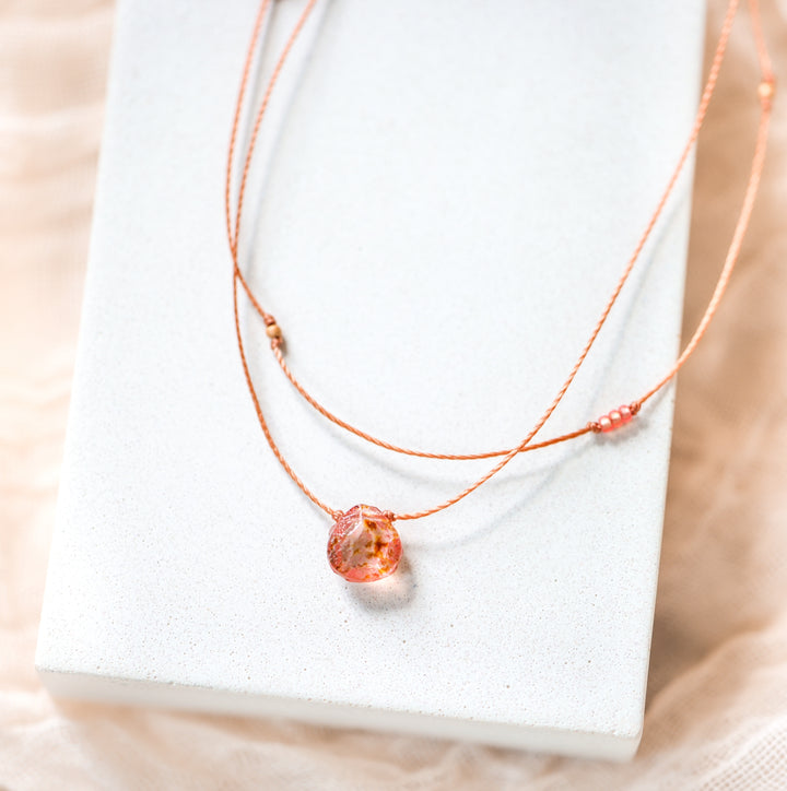 ROAN Rustic Rose Drop Layered Necklace