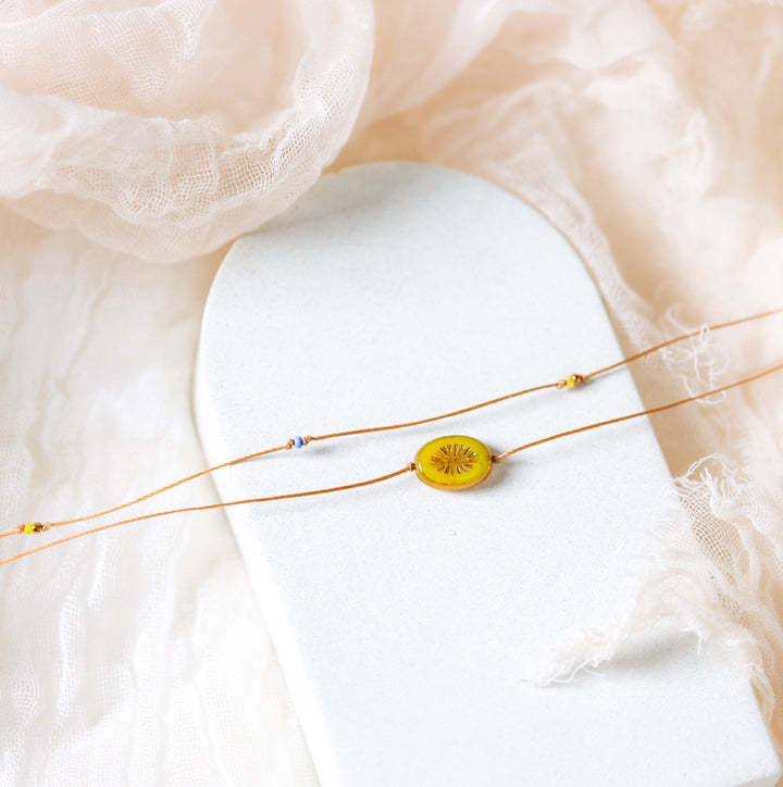 HONEYDEW Coin Layered Choker Necklace
