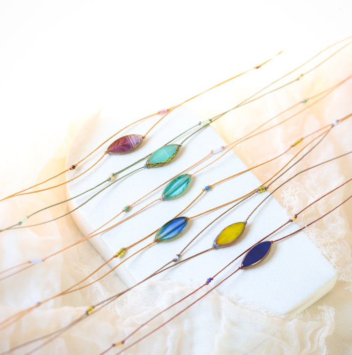EMBER Rose Petal Layered Necklace