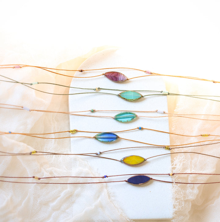 EMBER Rose Petal Layered Necklace