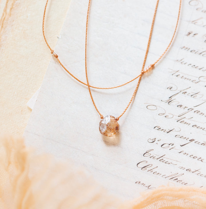 SABLE Rustic Teardrop Layered Choker Necklace