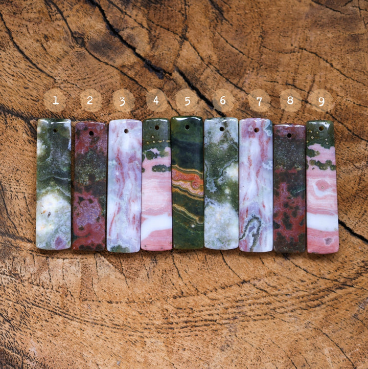 Ocean Jasper Pendant Necklace
