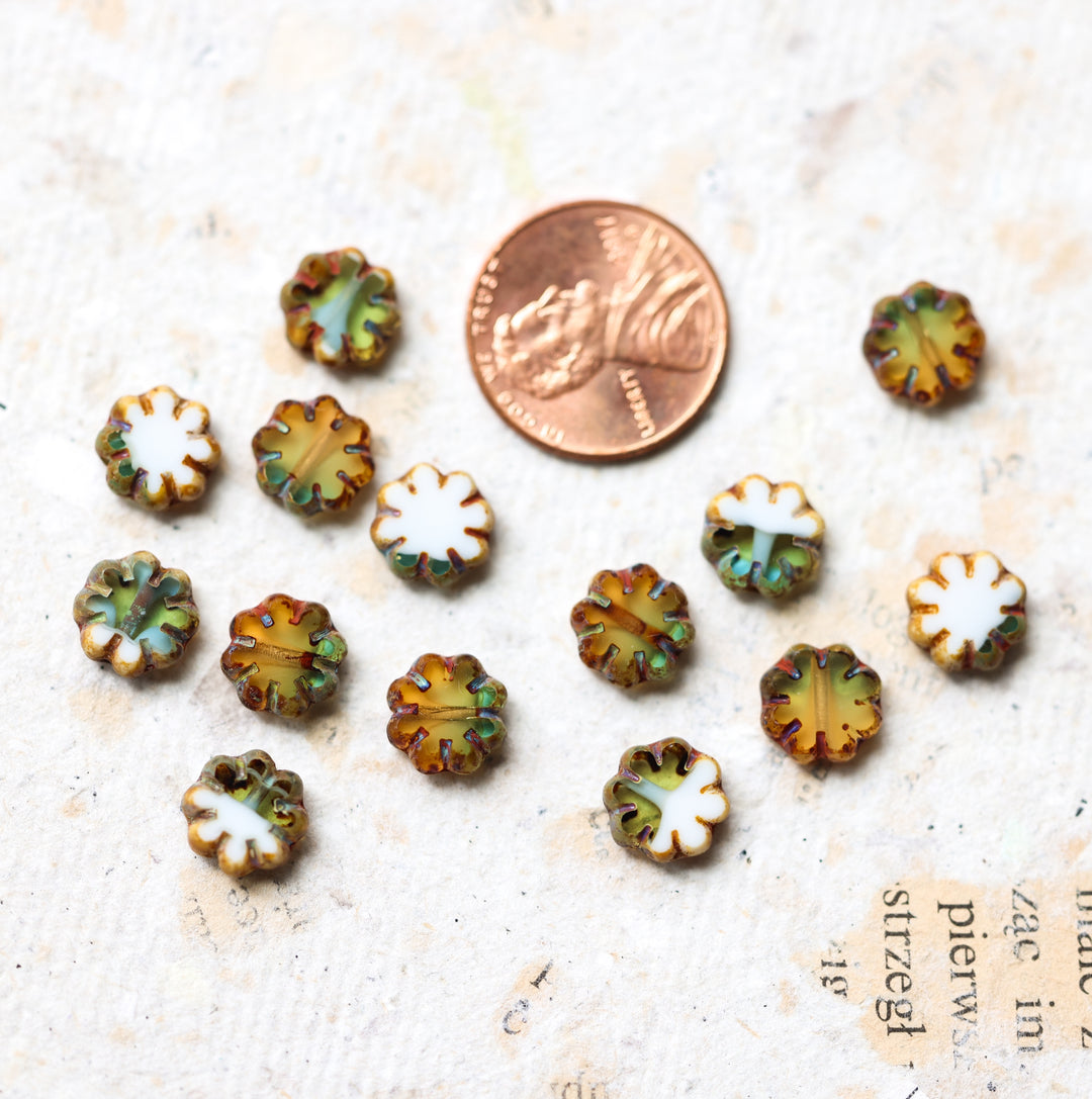 ASPEN Earthy Flower Layered Choker Necklace