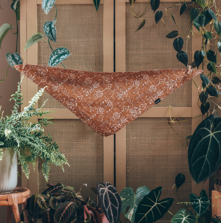 Boho Mustard Desert Dog Bandana