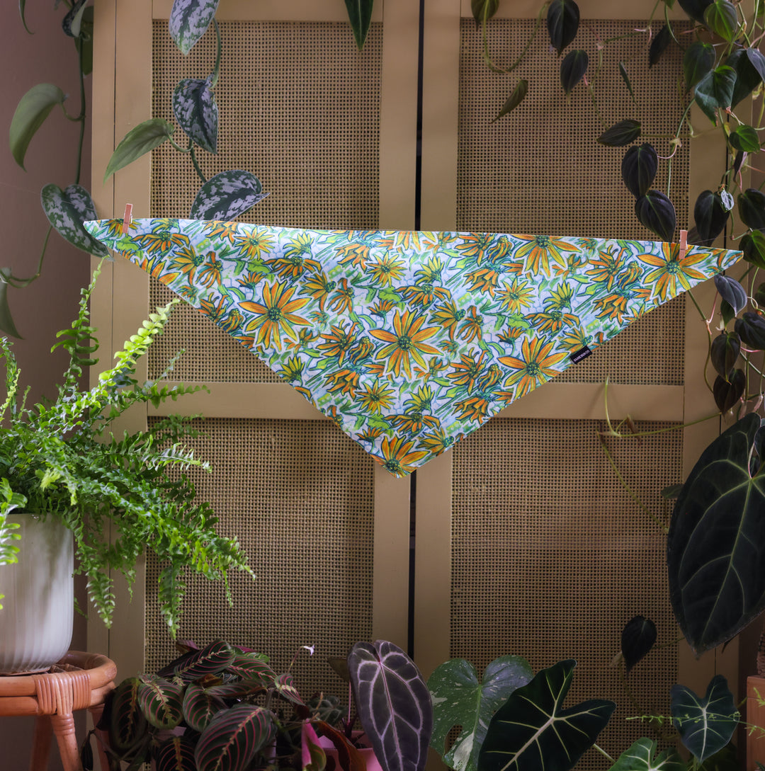 Wildflower Daisy Dog Bandana
