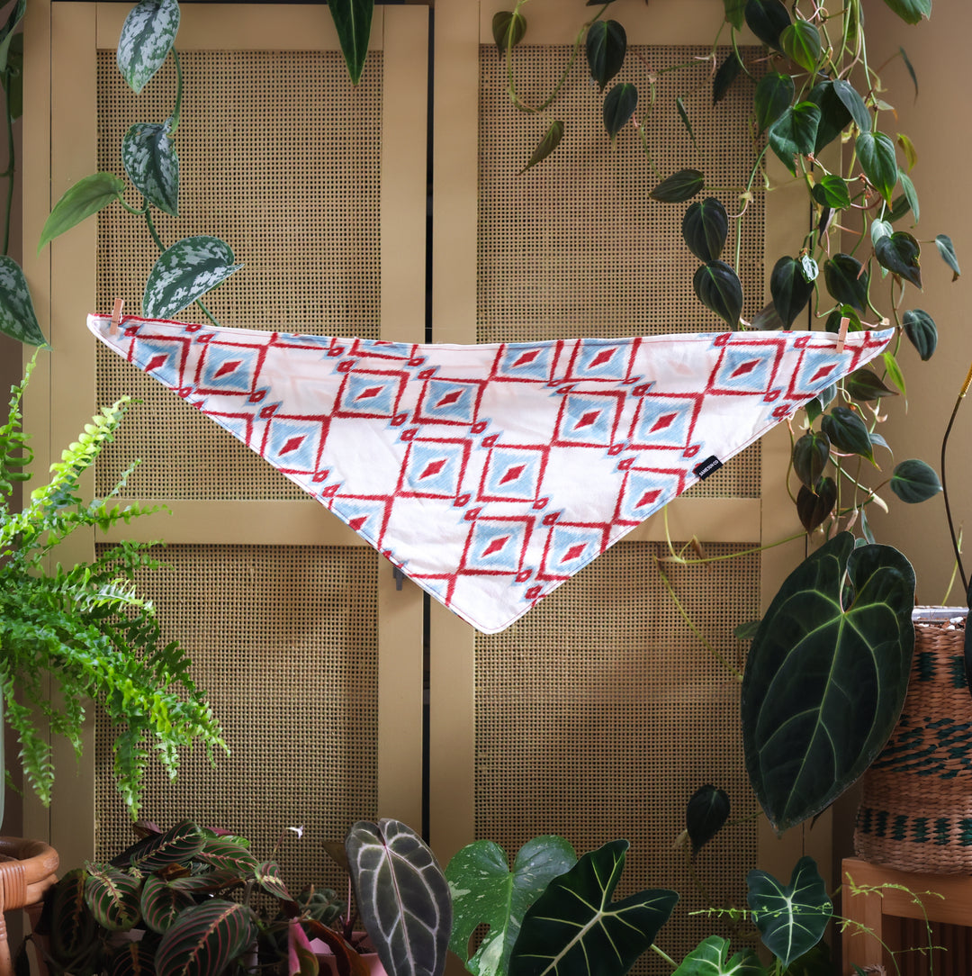 Wild Wild West ✦ Red & Blue Dog Bandana