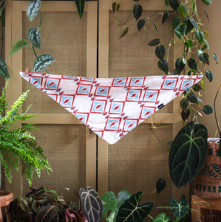 Wild Wild West ✦ Red & Blue Dog Bandana