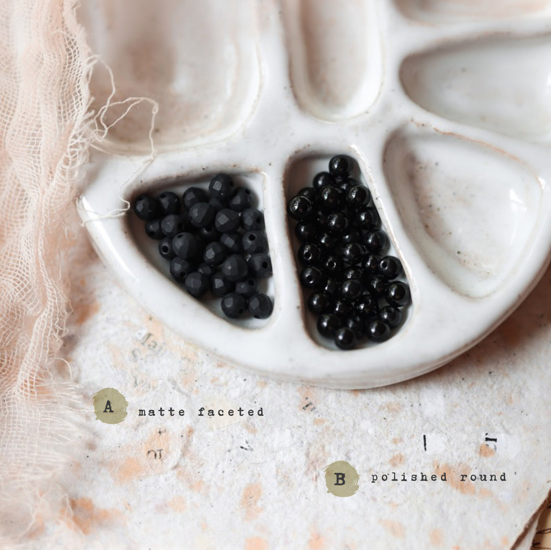Dainty Black Onyx Choker Necklace