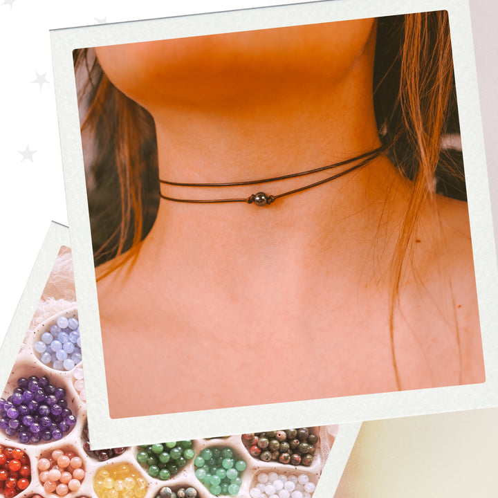 CUSTOM Crystal Layered Choker
