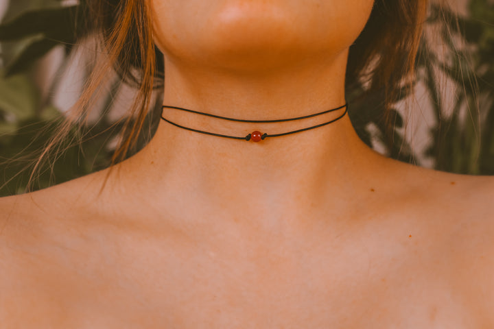 CUSTOM Crystal Layered Choker