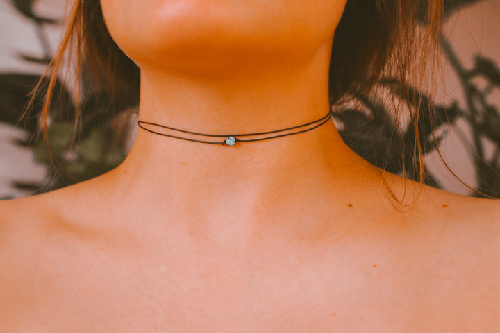 CUSTOM Crystal Layered Choker