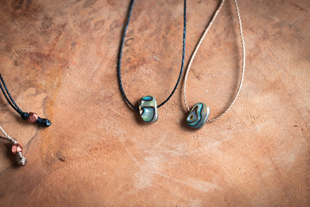 Abalone Shell Pendant Necklace - SAME SUN CO