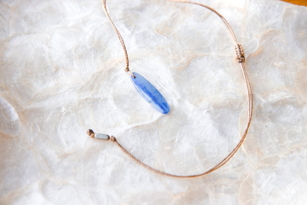 Blue Kyanite Necklace - SAME SUN CO