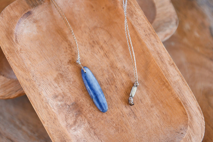 Blue Kyanite Necklace - SAME SUN CO