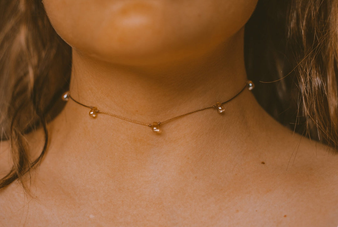 Bohemian Teardrop Choker - SAME SUN CO