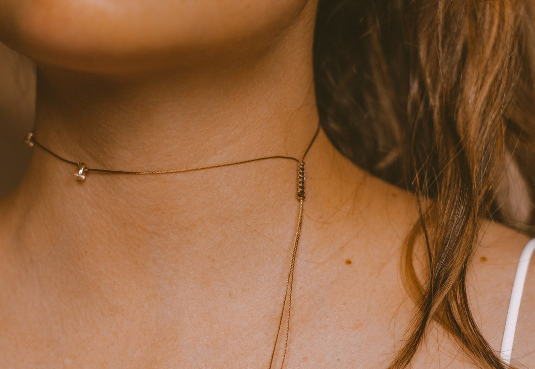 Bohemian Teardrop Choker - SAME SUN CO