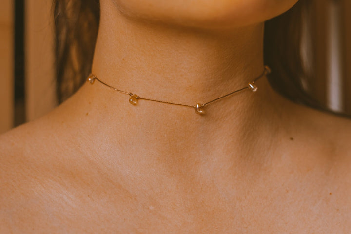 Bohemian Teardrop Choker - SAME SUN CO