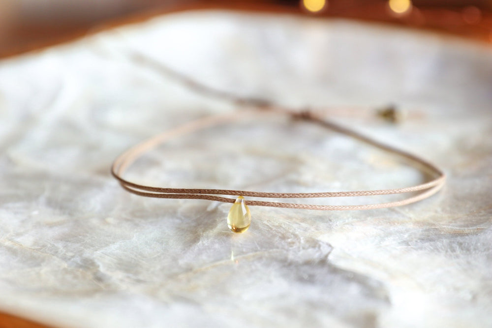 Boho Honey Teardrop Choker - SAME SUN CO