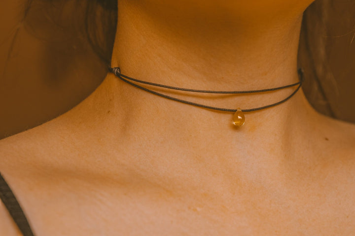 Boho Honey Teardrop Choker - SAME SUN CO