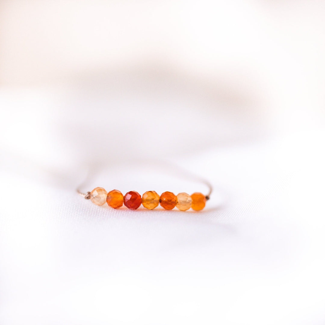 Carnelian Bar Bracelet - SAME SUN CO