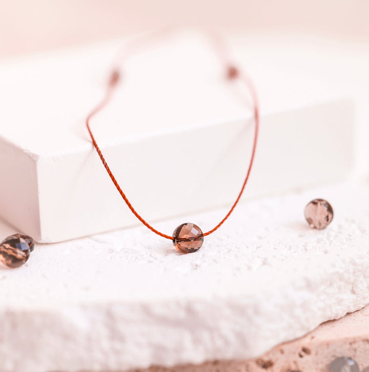 Classy Smoky Quartz Necklace - SAME SUN CO