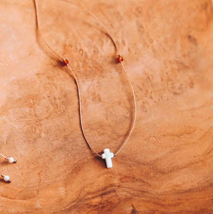 Dainty Cross Necklace - SAME SUN CO