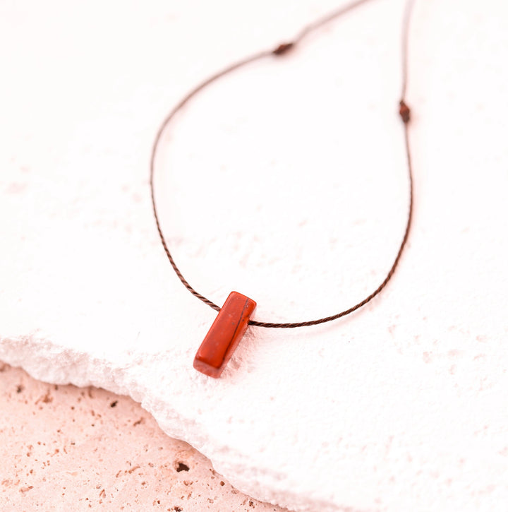 Desert Red Jasper Necklace - SAME SUN CO