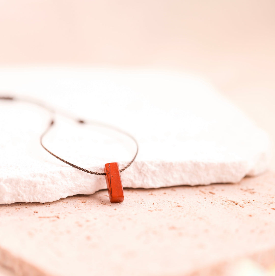 Desert Red Jasper Necklace - SAME SUN CO