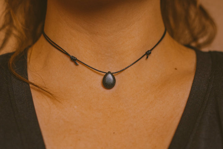 Dusk Teardrop Choker Necklace - SAME SUN CO