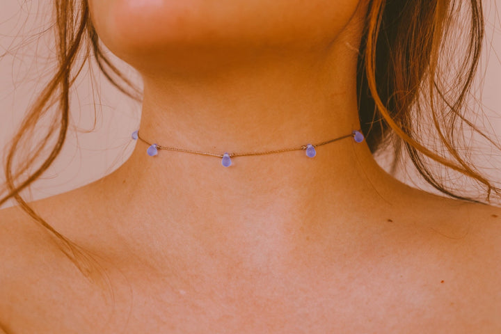 Fairy Teardrop Choker Necklace - SAME SUN CO