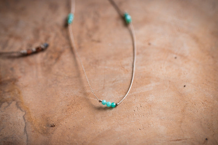 Green Emerald Choker Necklace - SAME SUN CO