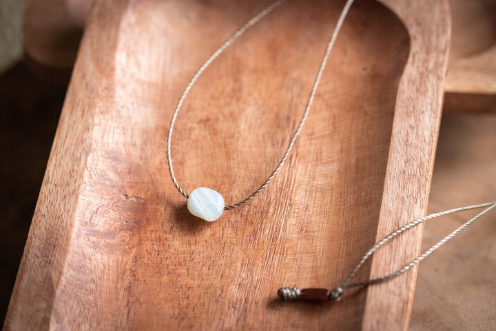 Hippie Moonstone Necklace - SAME SUN CO