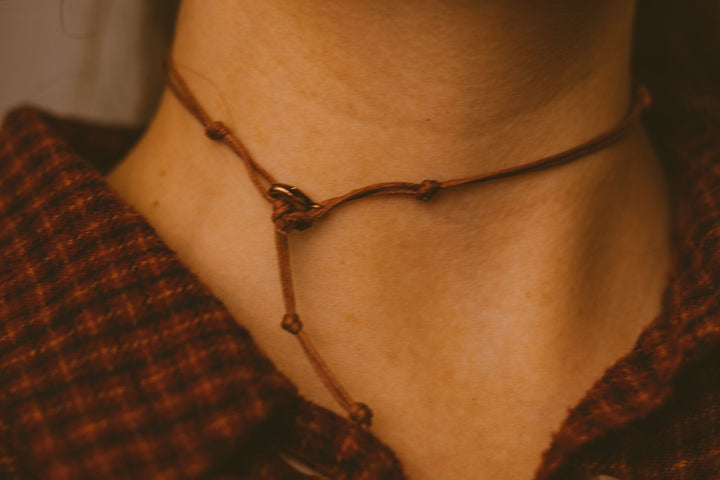 Indie Teardrop Layered Choker Necklace - SAME SUN CO