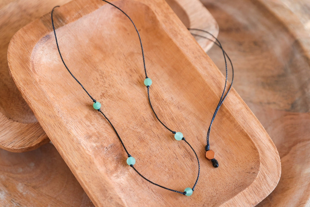 Mermaid Green Aventurine Choker - SAME SUN CO